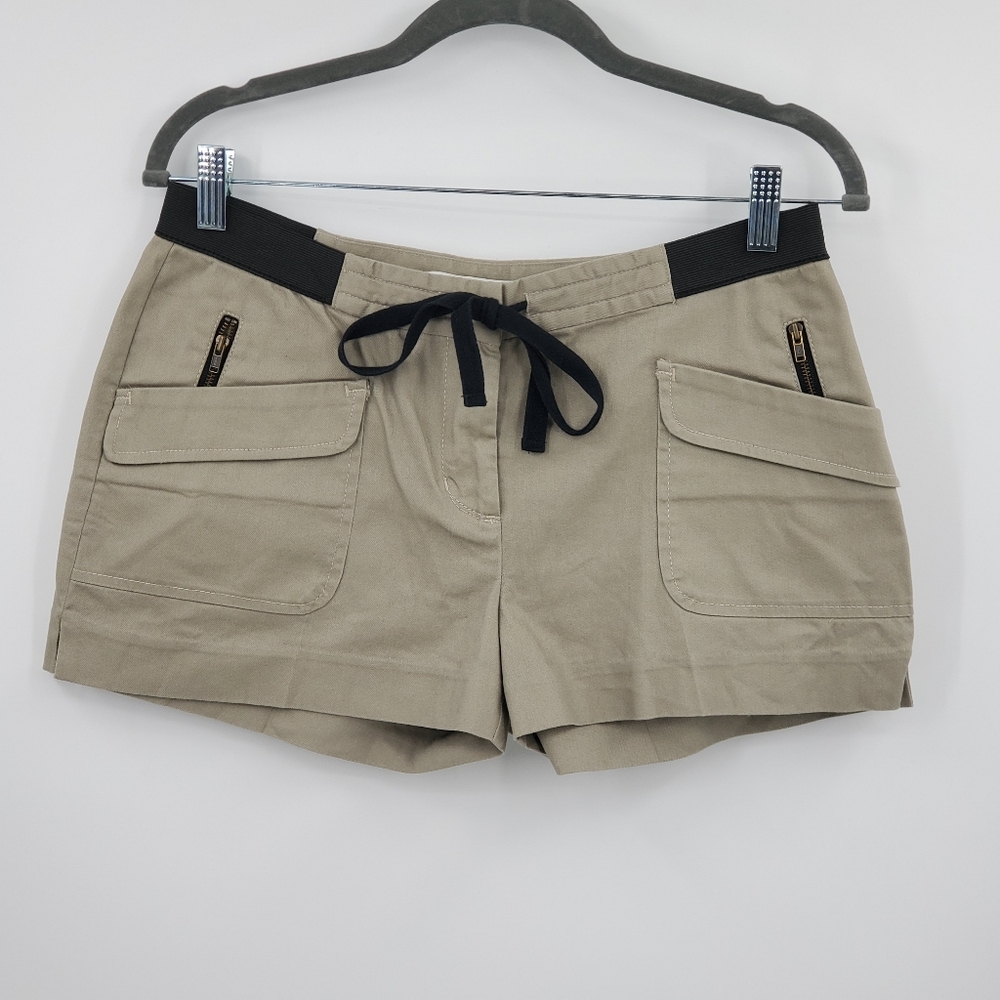 ◇◇ Charlotte Ronson Khaki Cargo Style Shorts Size 6